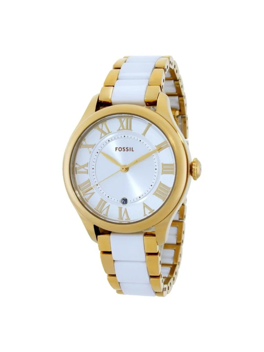 NWT Fossil Gilmore Quartz White Dial Ladies Watch